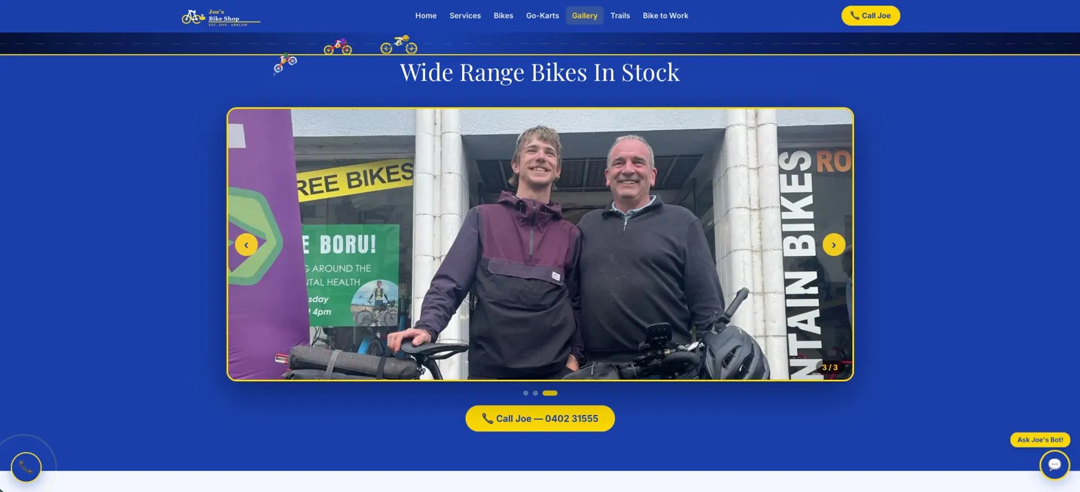 Joe's Bike Shop Arklow