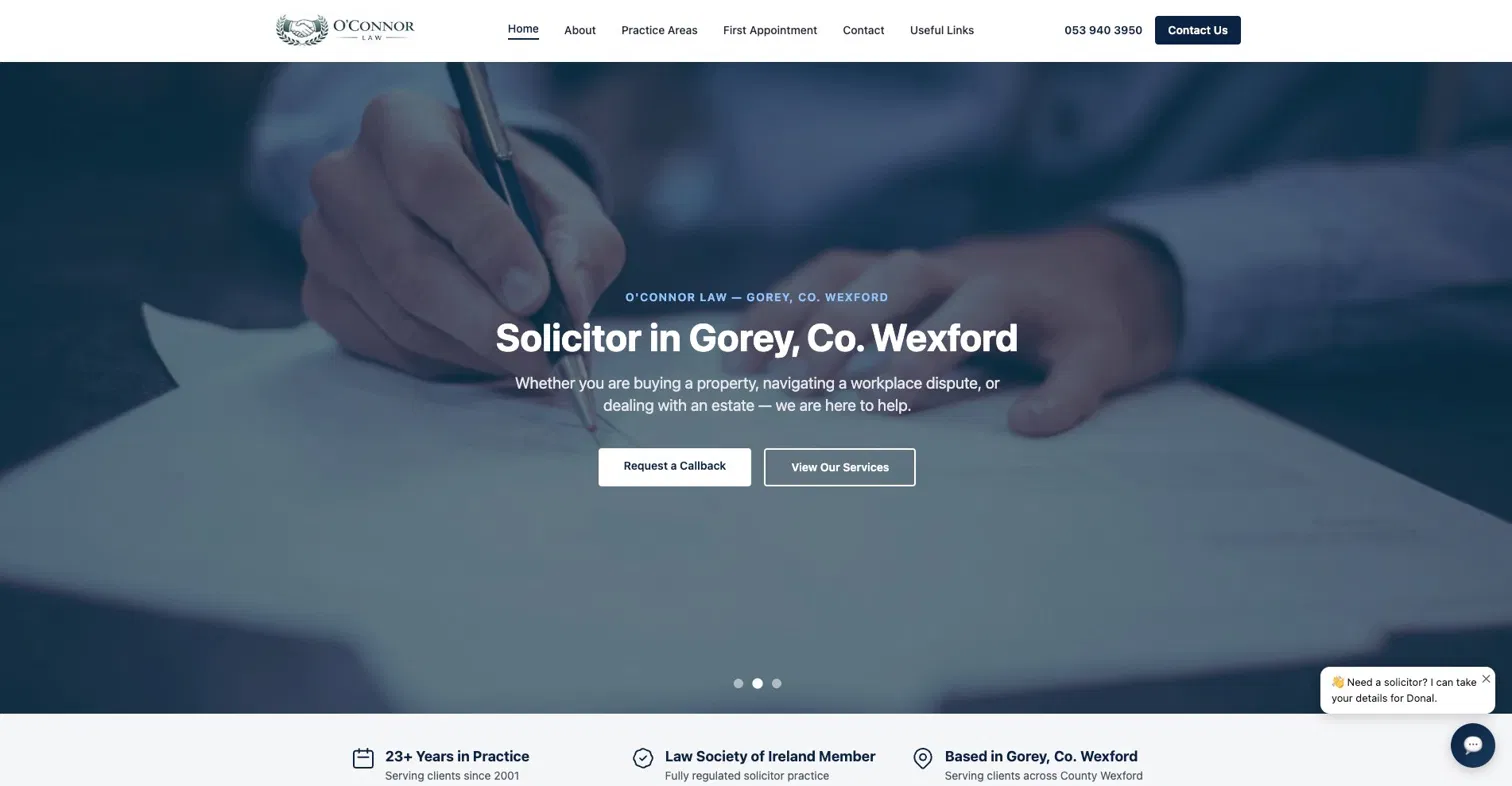 Donal O'Connor Solicitors